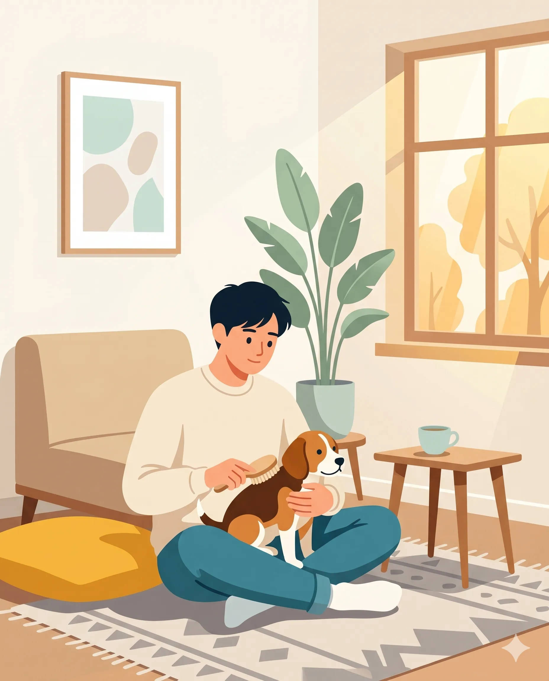 愛犬との日常